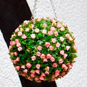 Suspensin Planta Artificial - Bola Topiaria